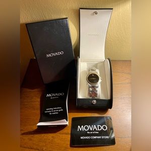 Movado Two Tone Museum Men’s Watch 81 E4 0863